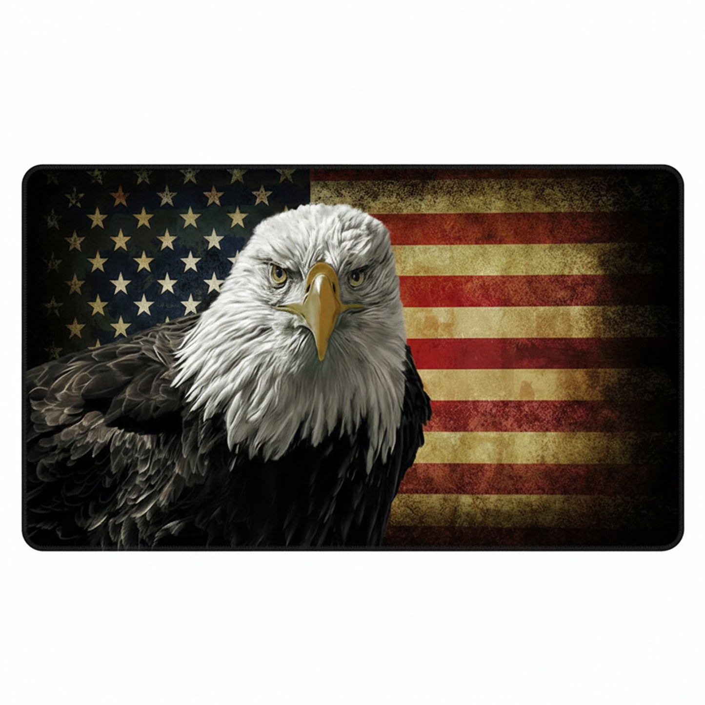 Extended Gaming Mouse Pad with Non Slip Rubber Base Stitched Edges and Smooth Precision Surface