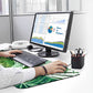Extended Gaming Mouse Pad with Non Slip Rubber Base Stitched Edges and Smooth Precision Surface