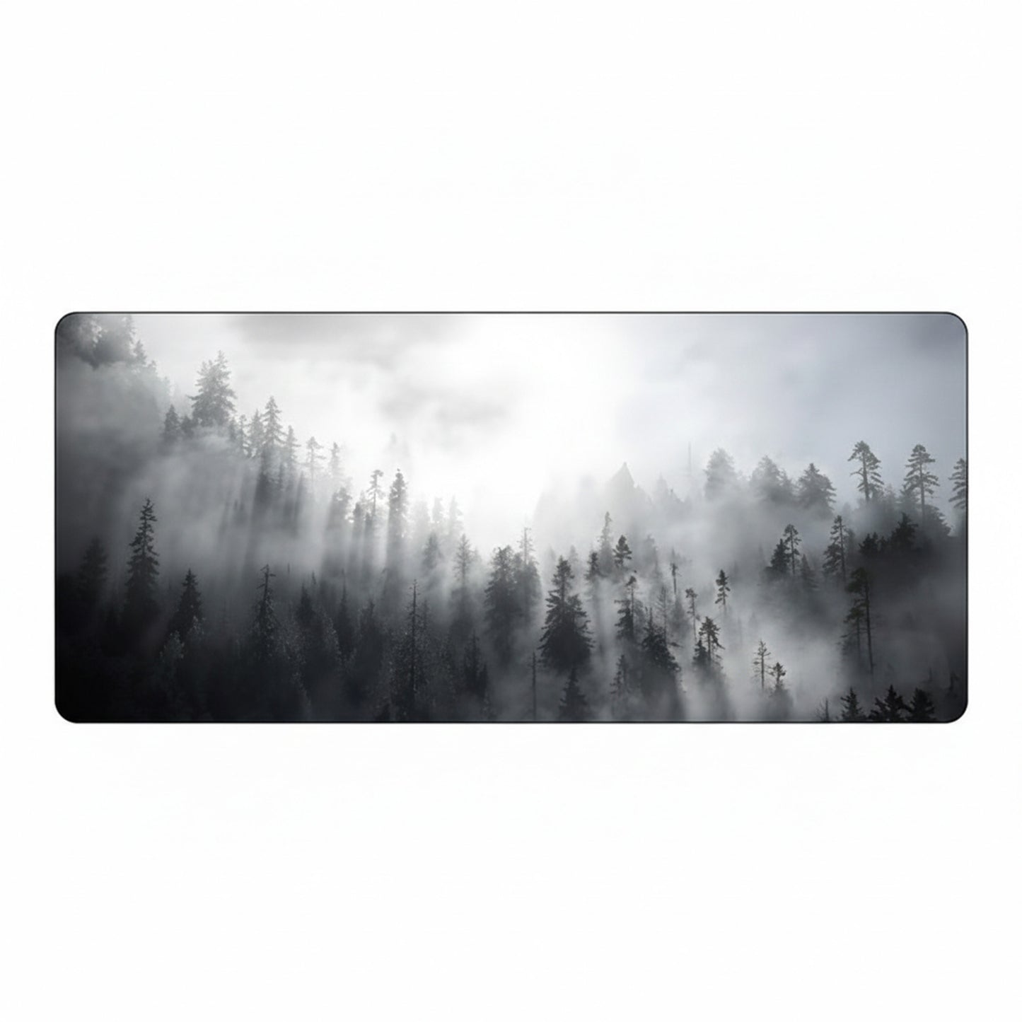 Extended Gaming Mouse Pad with Non Slip Rubber Base Stitched Edges and Smooth Precision Surface
