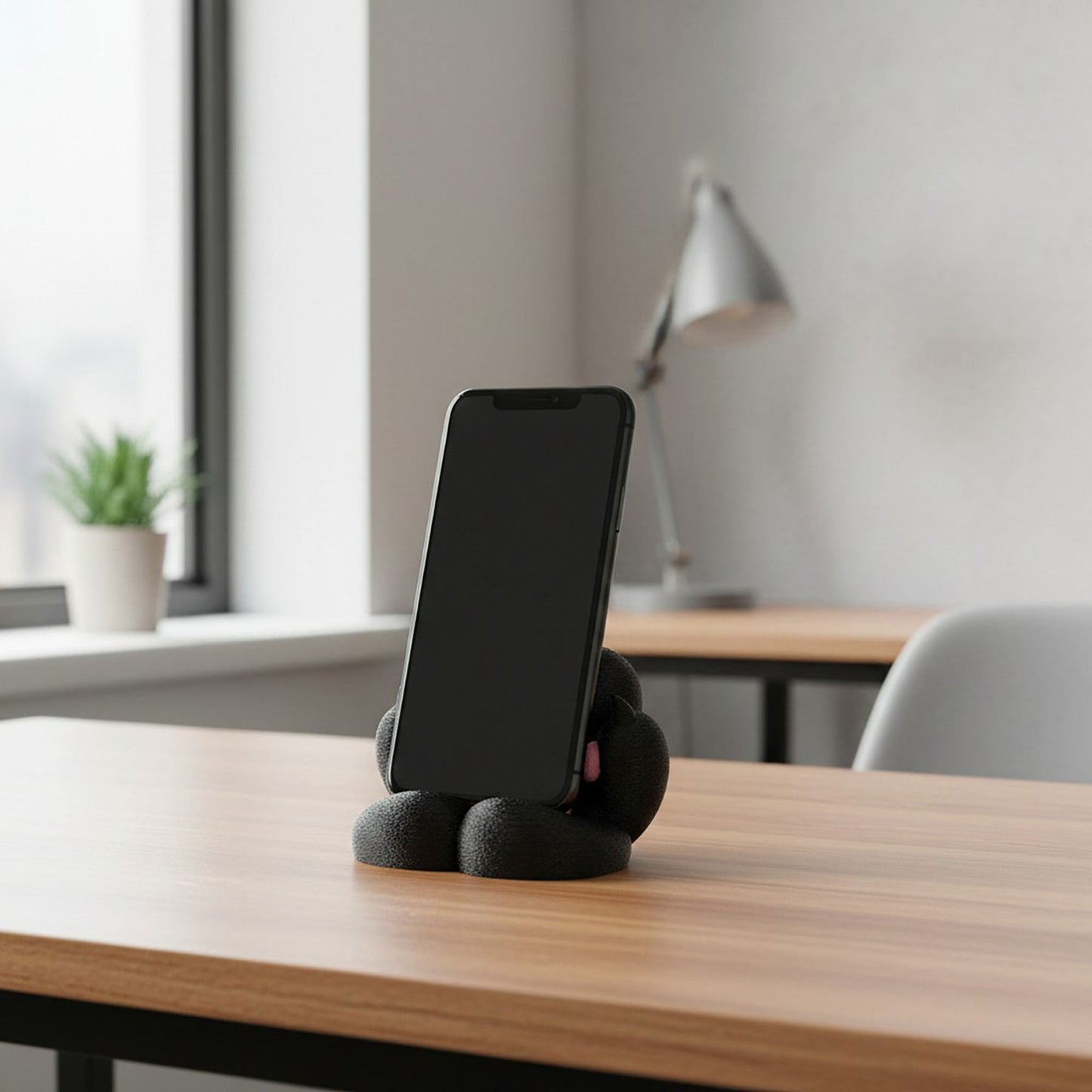 Paw Shape Desk Toy Phone Stand Soft Squishy Decorative Desktop Accessory