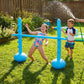Portable Inflatable Limbo Game Set for Kids Backyard Party Jump Bar PVC Outdoor Lawn Family Game