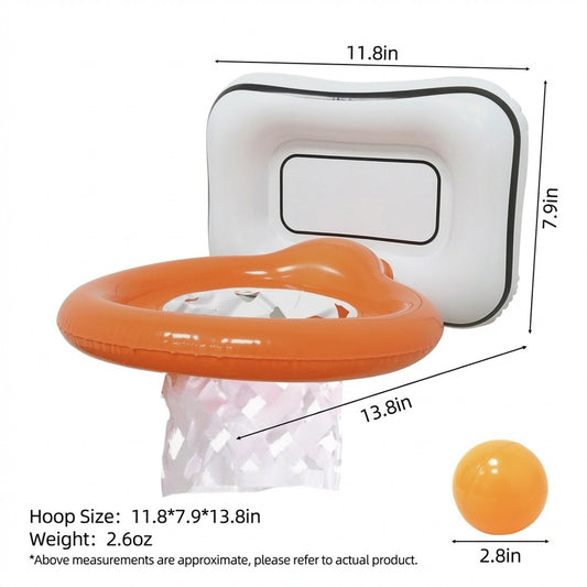 Inflatable Head Basketball Hoop Toss Game Kids Party Interactive Throw Game Family Fun Toy