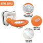 Inflatable Head Basketball Hoop Toss Game Kids Party Interactive Throw Game Family Fun Toy