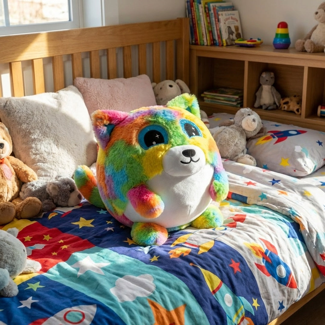 Inflatable Plush Koala Toy Soft Stuffed Cartoon Plush Ball Kids Comfort Plush Animal Toy