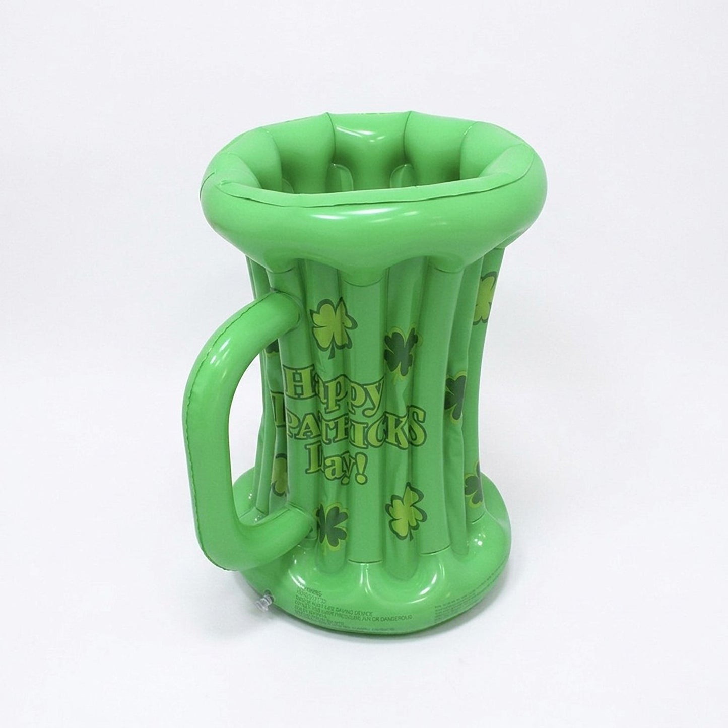 Inflatable Beer Mug Drink Cooler Ice Bucket Pool Party Beverage Cooler Floating Drink Holder
