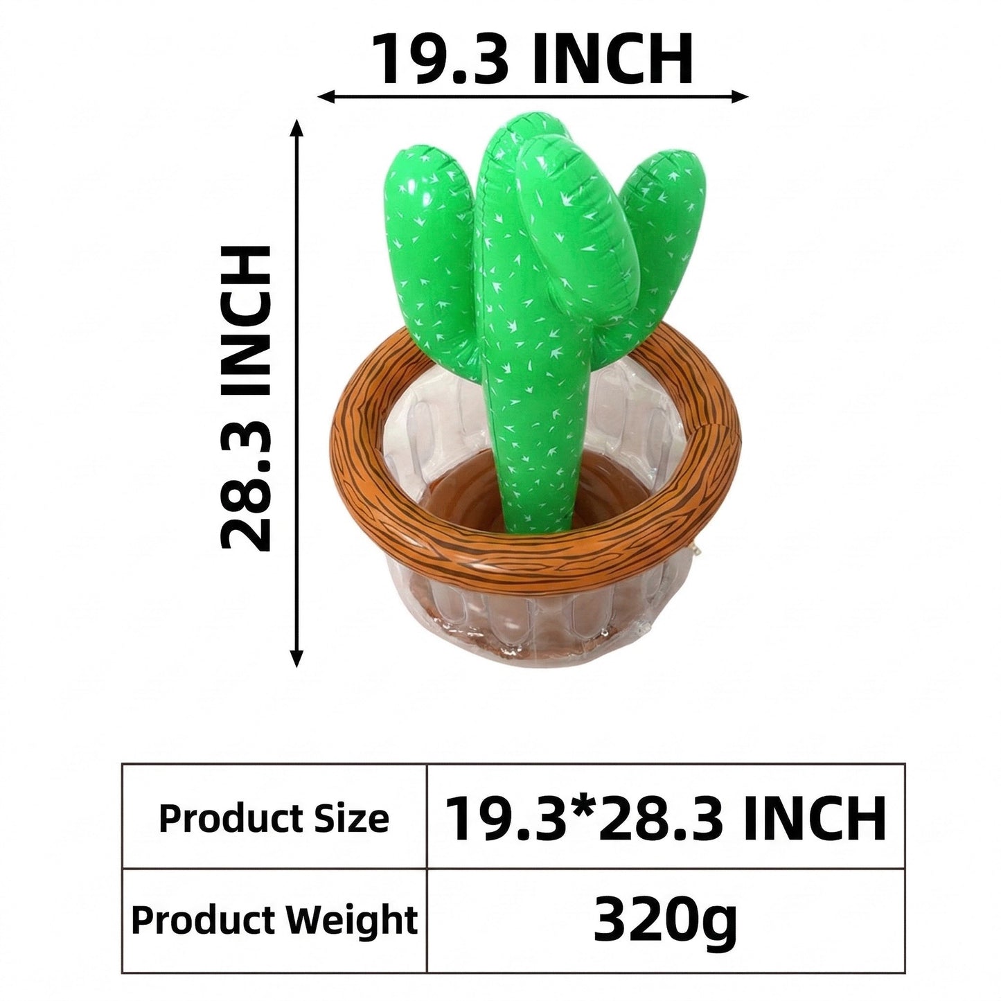 Inflatable Tree Drink Cooler Pool Party Ice Bucket Floating Beverage Bar