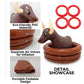 Inflatable Bull Ring Toss Game Ice Bucket Party Drink Cooler with Toss Beverage Cooler Party Game