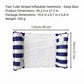 Inflatable Pool Hammock Float Lounge with Mesh Seat and Headrest for Swimming Pool Water Relaxation