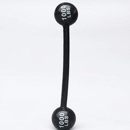 Inflatable Strongman Hammer Toy with 1000 LBS Print Party Prop Giant Mallet Costume Accessory