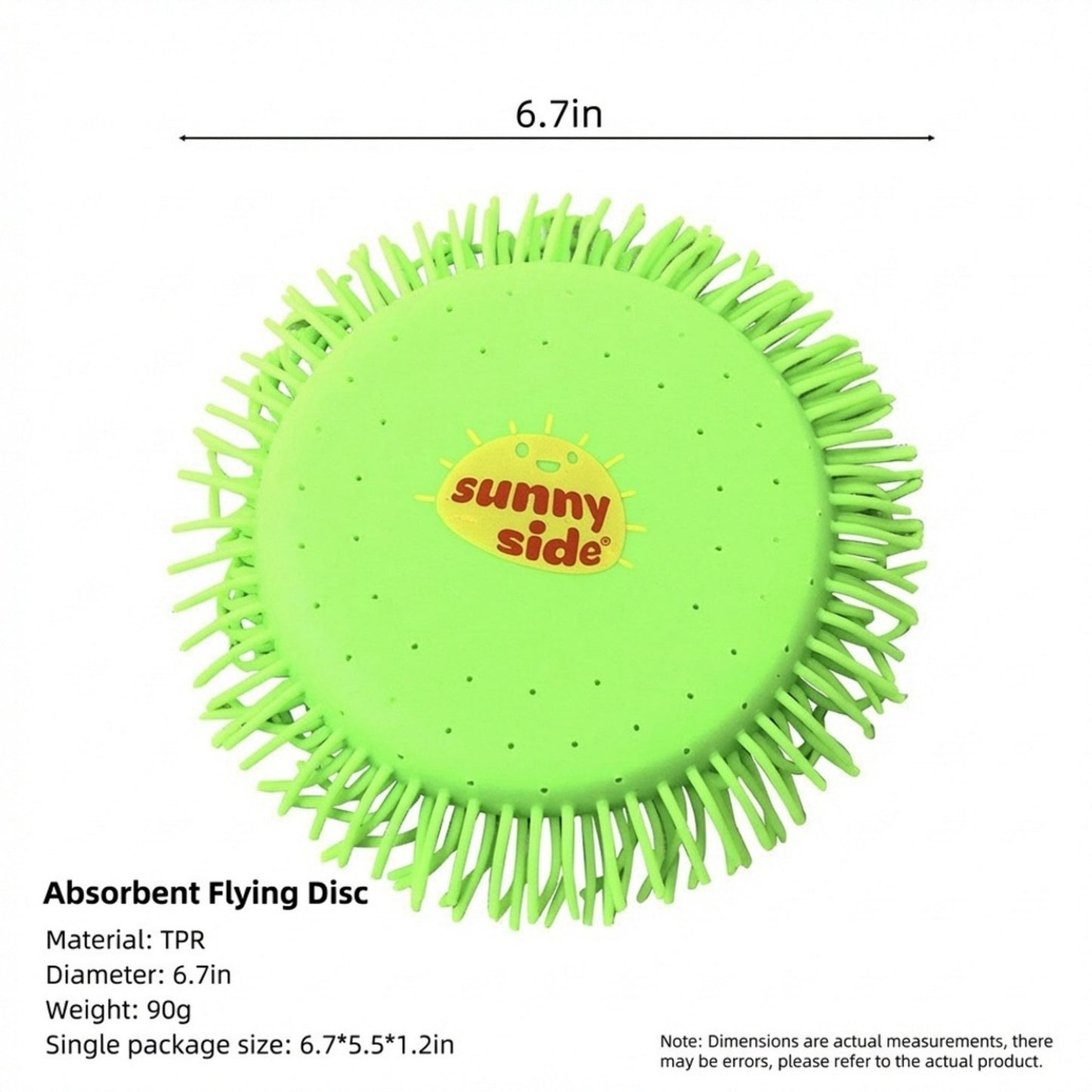 Water Splash Frisbee Disc Pool Toy Floating Splash Disc Outdoor Water Game for Kids and Adults