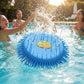 Water Splash Frisbee Disc Pool Toy Floating Splash Disc Outdoor Water Game for Kids and Adults