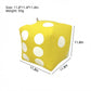 Inflatable Giant Dice Pool Toy Floating Dice Game Ball for Pool Parties and Water Games