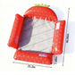 Inflatable Pool Hammock Float with Mesh Center and Pillow Headrest Floating Lounge