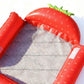 Inflatable Pool Hammock Float with Mesh Center and Pillow Headrest Floating Lounge
