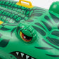 Inflatable Alligator Pool Float Ride On Crocodile Water Toy with Handles for Kids