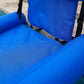 Inflatable Pool Lounge Chair Float with Adjustable Backrest and Arm Supports
