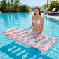 Inflatable Pool Float Lounger Water Raft Mat for Swimming Pool Beach and Lake