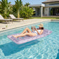 Inflatable Pool Float Lounger Water Raft Mat for Swimming Pool Beach and Lake