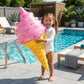 Inflatable Ice Cream Pool Float Dessert Shaped Swimming Pool Float Beach Lake Summer Water Fun