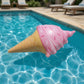 Inflatable Ice Cream Pool Float Dessert Shaped Swimming Pool Float Beach Lake Summer Water Fun