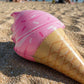 Inflatable Ice Cream Pool Float Dessert Shaped Swimming Pool Float Beach Lake Summer Water Fun