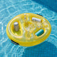 Inflatable Pool Drink Holder Floating Beverage Cooler Tray with Cup Holders for Summer Party
