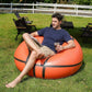 Inflatable Bean Bag Chair Portable Air Lounger Sofa for Outdoor Indoor Use
