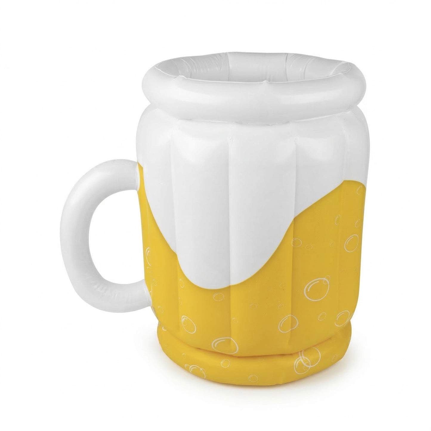 Inflatable Beer Mug Cooler with Ice Bucket Design Large Capacity PVC Drink Holder for Party Use