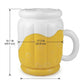 Inflatable Beer Mug Cooler with Ice Bucket Design Large Capacity PVC Drink Holder for Party Use