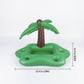 Inflatable Pool Drink Holder Floating Cooler with Cup Holders Ice Bucket Beverage Organizer for Pool