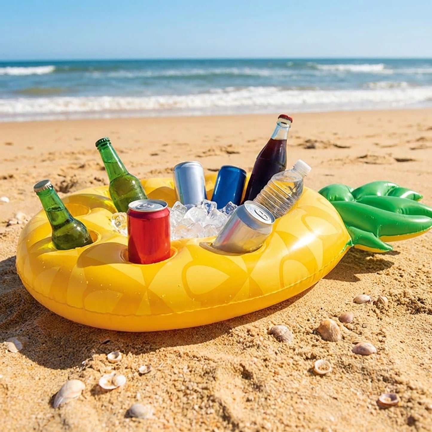 Inflatable Pool Floating Drink Cooler Party Beverage Holder for Pool Beach Lake