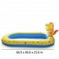 Inflatable Splash Pool with Dinosaur Water Sprayer Backyard Spray Play Pool Outdoor Water Play