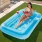 Inflatable Pool Float Lounger Portable Floating Lounge Mat for Pool Beach Backyard Summer Relaxation