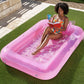 Inflatable Pool Float Lounger Portable Floating Lounge Mat for Pool Beach Backyard Summer Relaxation