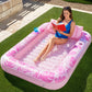 Inflatable Pool Float Lounger Water Lounge Mat for Pool Backyard Lawn and Summer Relaxation