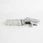 Compact Heart Print Folding Umbrella with Wrist Strap Handle