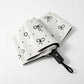 Compact Folding Umbrella with Bow Print Canopy Automatic Open Wind Resistant Frame and Strap