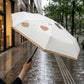 Bear Print Compact Folding Umbrella with Automatic Open Wind Resistant Frame and Wrist Strap