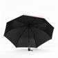 Peach Print Compact Folding Umbrella with Automatic Open and Wind Resistant Frame