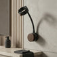 Adjustable Wall Mounted Hair Dryer Holder Flexible Arm 360 Degree Rotating Stand