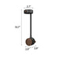 Adjustable Wall Mounted Hair Dryer Holder Flexible Arm 360 Degree Rotating Stand