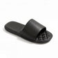 Lightweight Slide Sandals with Textured Footbed
