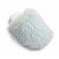 Faux Fur Indoor Slide Slippers with Plush Strap