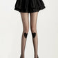 Sheer Heart Knee Patch Tights with Stretch Fit, Lightweight Pantyhose Stockings