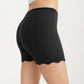 Seamless Shaping Shorts with Scalloped Hem, High Stretch Fit and Smooth Lightweight Design