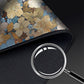 Gaming Mouse Pad Desk Mat with Floral Print Stitched Edges for Keyboard and Laptop