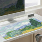 Gaming Mouse Pad Large Desk Mat with Impressionist Art Print for Keyboard Laptop and Office
