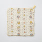 Baby Cotton Muslin Washcloth 10x10 Inch Soft Absorbent Toddler Face Towel with Loop