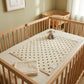 Waterproof Baby Changing Pad Reusable Crib Mattress Protector 27.6 x 19.7 Inches
