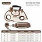 Small Dog Carrier Bag with Adjustable Shoulder Strap Hands Free Pet Carrying Harness for Travel